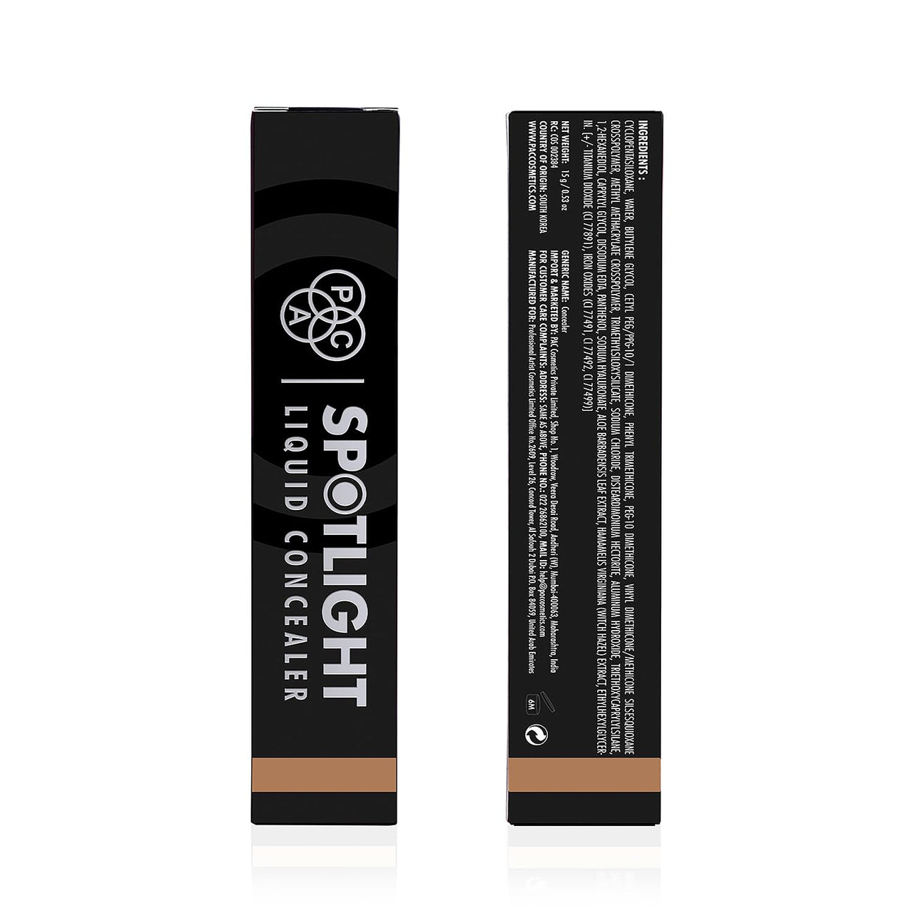 PAC Spotlight Liquid Concealer -12 (Frozen Caramel) Matte Finish