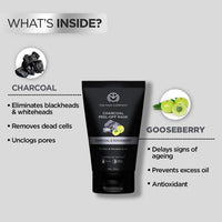 The Man Company De Tan Activated Charcoal Peel-Off Mask with Moringa, Gooseberry & Turmeric Powder Extract for Dead Skin, Blackhead & Tan Removal - 100gm*2