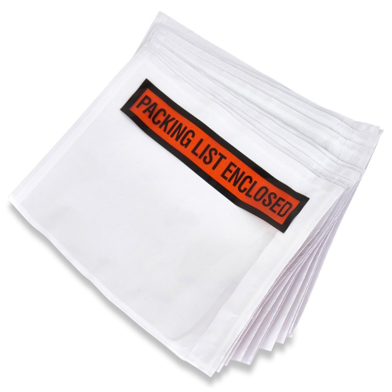 100 pcs 4.5" x 5.5" Packing List Enclosed Back Side Loading Envelopes Pouches (100 pcs)