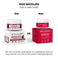Bella Vita Organic Dark Spots Removal Combo with NicoLips Lip Scrub Balm Brightening Dark Lips for Men and Women (20gm) - Under Eye Cream for Dark Circles for Women & Men with Vitamin E (20gm)