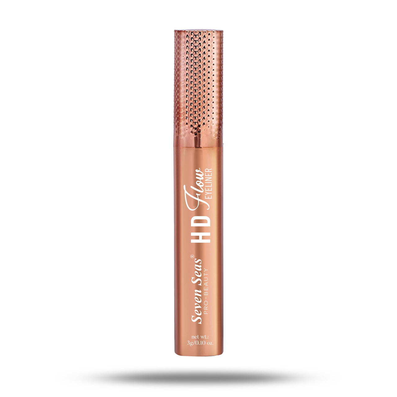 Seven Seas Intense Black Water & Smudge Proof HD Flow Eyeliner (Black.3g)