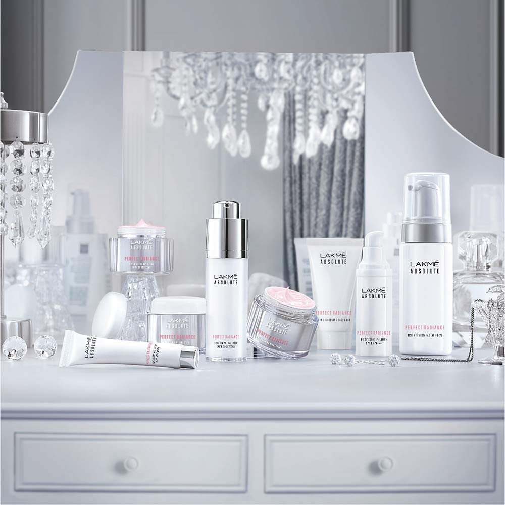 LAKMÉ Perfect Radiance Brightening Day Cream 15G With Niacinamide For Pigmentation, Moisturiser For Am Skincare (Pack of 2)