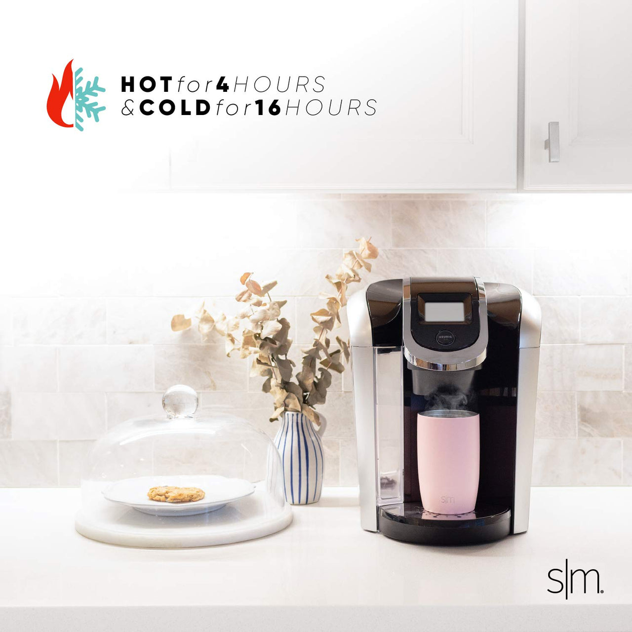 Simple Modern Travel Coffee Mug Tumbler with Flip Lid | Reusable Insulated Stainless Steel Cold Brew Iced Coffee Cup Thermos | Gifts for Women Men Him Her | Voyager Collection | 16oz | Forest -Forest