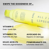 Hyphen All I Need Lipscreen with Spf 30 & 2% Kojic Acid -Moisturizing, Sun Protection|Smooth Lips, Tan Removal for Women and Men|Lip Balm Spf|Chapped Dry Lips | Peptide|Vegan,Sls & Paraben-Free -10 Gm