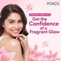 POND's Dream Flower Talc Powder, Pack of 200gm & POND's Super Light Gel Oil Free Face Moisturizer 50 ml, With Hyaluronic Acid & Vitamin E for Fresh Glowing Skin & 24 hr Hydration - Daily Use