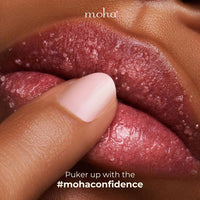 Vedistry Moha: Lip Scrub 12 Gms|Reduction In Dark Lips & Pigmentation|Heals Dry & Chapped Lips|Enriched With Shea Butter, Honey Vitamin E, And C, This Nourishing Lip Scrub Locks In Moisture.