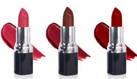 Barva Natural & Moisturising Lipsticks made using Pure Ghee, Kokum butter and Mineral Colours, 4.3g (Glory + Fuchsia + Passion)