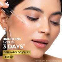 Streax Bright & Shine Face Serum, 30 ml|10% Vitamin C Serum|Brighter Skin in 3 Days|Serum for Glowing Skin| Reduces Dark Spots & Pigmentation|Niacinamide serum, Vitamin C Face Serum for Women & Men