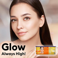 VLCC Salon Series Anti Tan Facial Kit ( 6 Facials ) - 300g - At Home Anti-Tan Facial Kit | Fights Sun Tan, Uneven Skin Tone | Refines and Brightens Skin Tone For Glowing Complexion