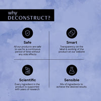 Deconstruct Salicylic Acid Oil Control Face Wash | 0.5% Salicylic Acid + 1% Niacinamide | For Oily, Acne & Pimple Prone Skin | Acne Reducing Face Wash | Oil Control | 100ml