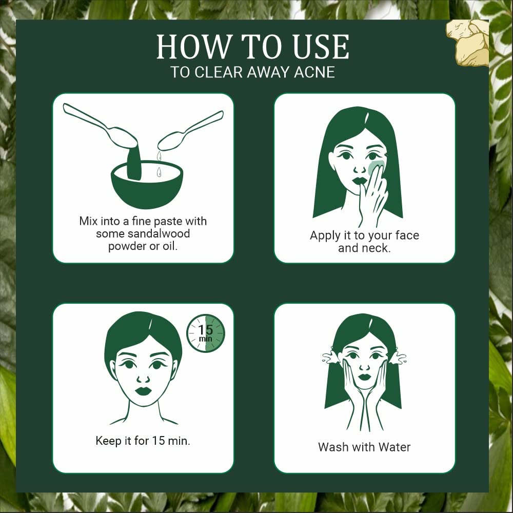 INDUS VALLEY Bio Organic Natural Multani Mitti Powder | Healing Clay | Bentonite clay with Rose Petals Powder | Rosa indica for Skin Care - (200g+100=300g)