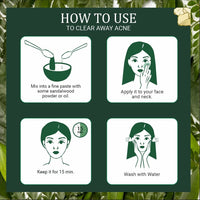 INDUS VALLEY Bio Organic Natural Multani Mitti Powder | Healing Clay | Bentonite clay with Rose Petals Powder | Rosa indica for Skin Care - (200g+100=300g)