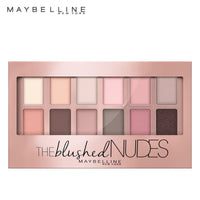 Maybelline New York The Blushed Nudes Palette Eyeshadow, 9g and Maybelline New York Color Sensational Loaded Bold Lipstick, Midnight Date, 3.9g