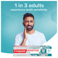 Colgate Sensitive Plus Toothpaste, Tooth Paste With Pro Argin Formula for Sensitivity Relief, 140gm (Combo Pack Offer)