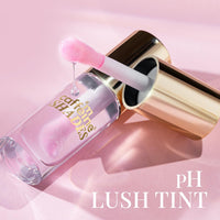 mCaffeine Shades pH Lush Lip & Cheek Color Changing Tint |Hydrates, Plumps, Non-sticky | Infused with Squalane & Rich Oil Blend | Juicy, Glazed Lips with Unique Pink Tint | Lipstick for Women | 5 ml - Tint Shift (pH Tint Shift)
