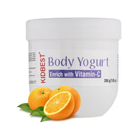 HealthBest Kids Body Lotion SPF 15 with L-Glutathione, Vitamin C, and Vitamin E Hydrating Winter Lotion for Normal, Sensitive, and Dry Skin Tear-Free, Paraben-Free, SLS-Free 200g