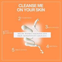 NOURRIR CleanseMe Gentle Skin Cleanser Face Wash | 125 ML |All Skin Types | Enriched with Allantoin & Colloidal Oatmeal | Use with or Without Water | Soap Free