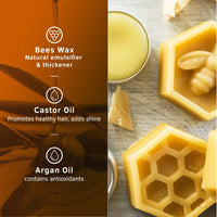 Ustraa Beard Growth Oil - 35ml - More Beard Growth, With Redensyl, 8 Natural Oils including Jojoba Oil & Beard Softener Woody - 100g - Softens and nourishes your beard without Sulphates or Parabens