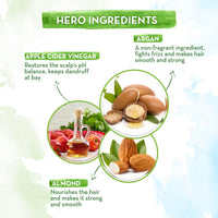 Mamaearth Argan Shampoo - 250 ml + Argan Conditioner - 250ml