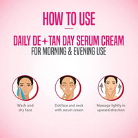 NATURES ESSENCE Daily De-Tan Day Serum Cream, 100 G