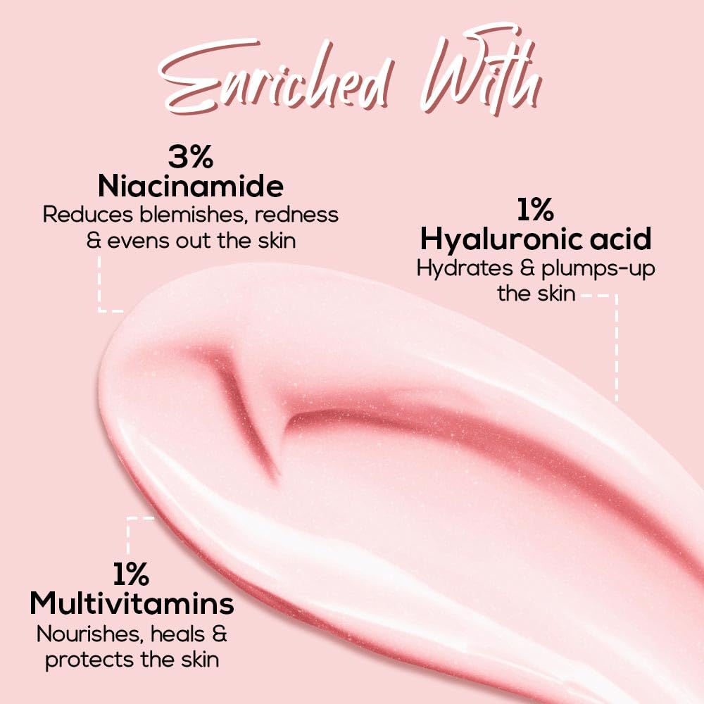 RENEE Lumi Glow Highlighting Moisturizer | Enriched with 3% Niacinamide & 1% Hyaluronic Acid | Prevents Photoaging & UV Damage | Reduces Pigmentation, Fine Lines & Wrinkles | Non-Sticky | Glowing Skin | 50g