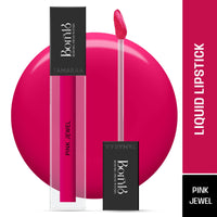 Born16 Tamaraa Liquid Lipstick – Pink Jewel | Hydrated-Matte Finish with SPF | Waterproof, Transfer-Proof, 24-Hour Wear | Vegan & Non-Drying with Shea Butter, 4ml