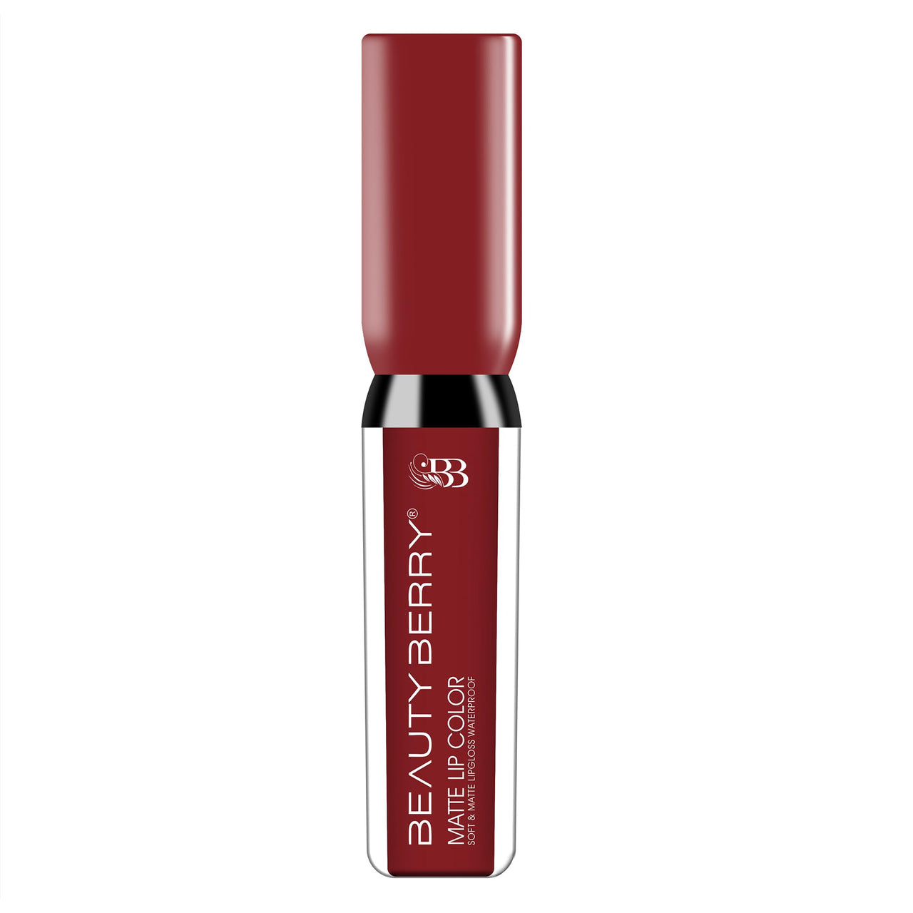 Beauty Berry Soft & Matte Waterproof Lip Color Liquid Lipstick | Rich Pigment, Long Lasting Liquid Lipstick | Non-Transfer Liquid Lipstick for Women Enriched with Vitamin E (06 - Cherry Blossom, 4.5 ml)