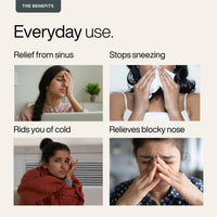 PURETIVE Cold Care Roll-On | Natural Breathing Support | Natural Congestion Relief | Refreshing Aroma| Pure & Safe & Gentle on Skin| 100% Pure Essential Oils | 10ML (Pack of 1)