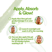 Olivia Moisture Rich Aloe Vera Gel with Aloe Vera Extracts | 60ml