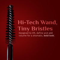 Pilgrim Mega Volume Waterproof Mascara High-definition Volume Smudge-proof Black Passion-02 | 5ml