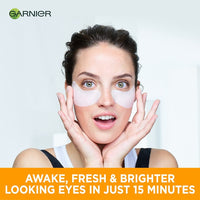 Garnier Skin Naturals, Micellar Cleansing Water, 125ml & Garnier Hydra Bomb Eye Serum Mask, Orange, 6 g