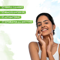 Mamaearth Tea Tree Foaming Face Wash with Tea Tree and Salicylic Acid for Acne and Pimples | Gently Cleanses | Removes Excess Oil | Antibacterial | 150 ml