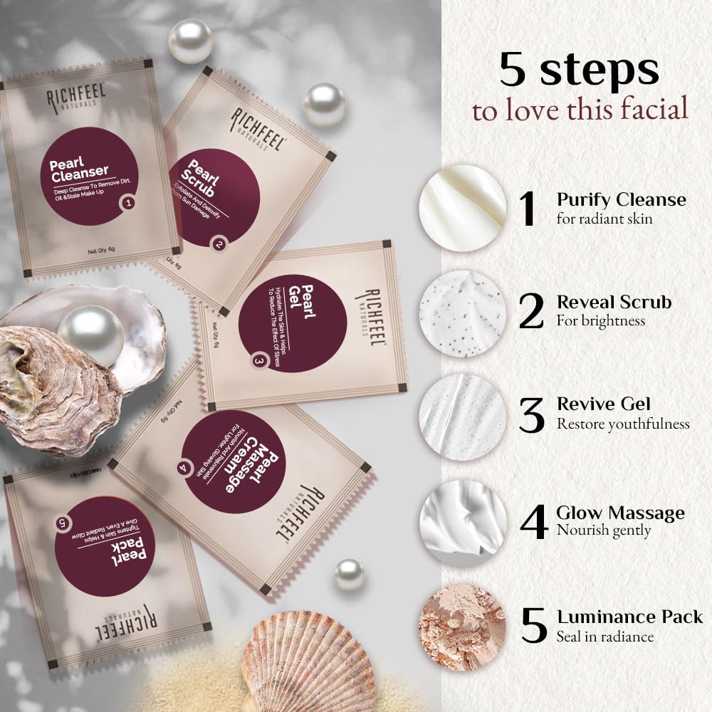 Richfeel Pearl Facial Kit - 30g