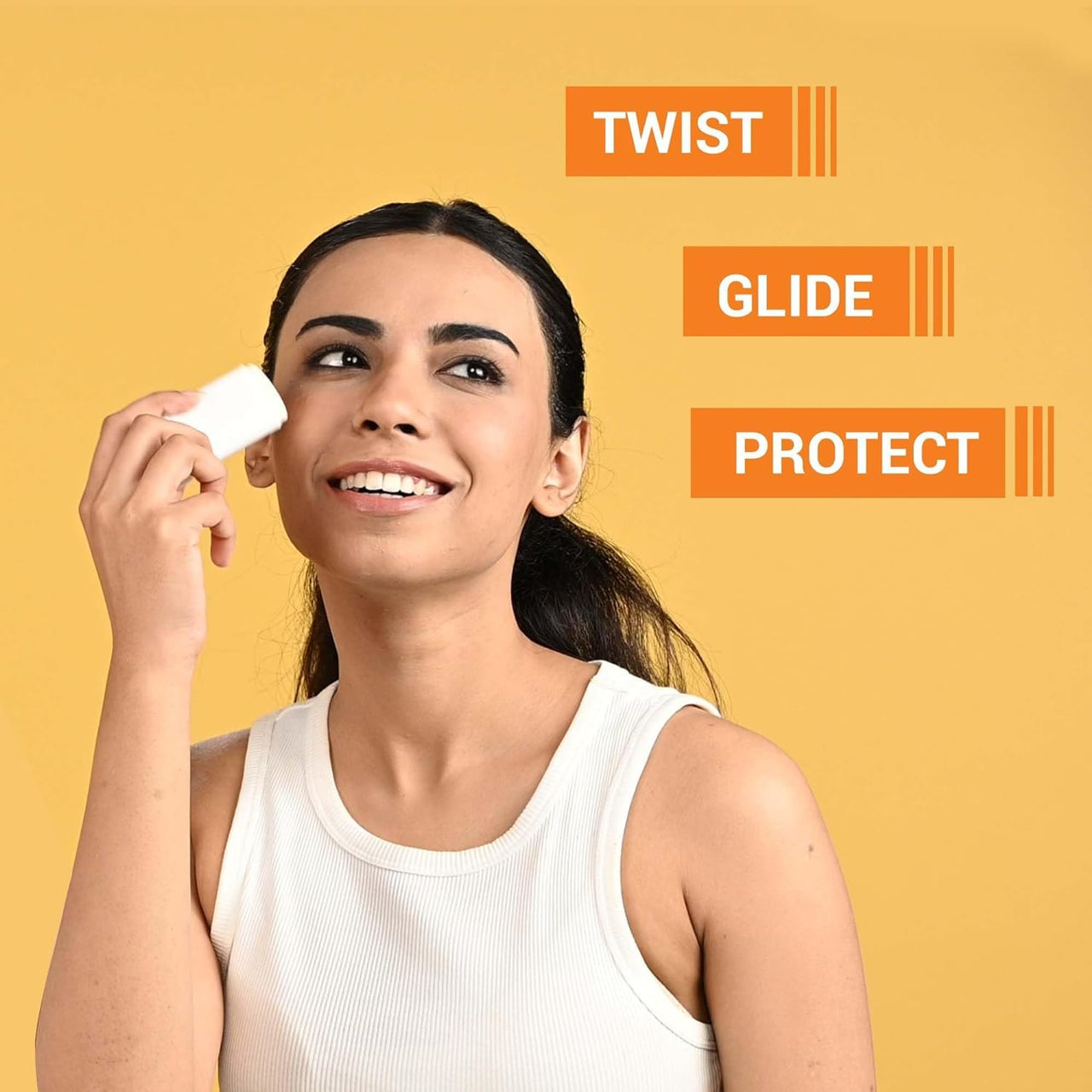 Sotrue SPF 50+ Daily Sunscreen Stick | Lightweight, Water Resistant | No White Cast | Broad Spectrum PA++++ | Non Sticky With Dewy Finish | Mess Free Sun Protection | Suitable for Face & Body 15g