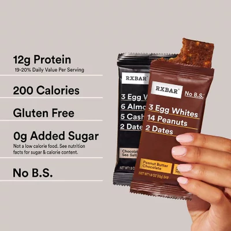 RXBAR Protein Bar, Variety Pack, 1.83 Oz., 14 Pk.