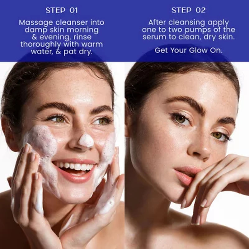 Naturewell Hydrating Cleanser & Serum Kit