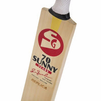 SG 70 Sunny Years English Willow Cricket Bat With SG|Str8bat Sensor, Full Size