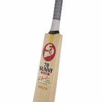 SG 70 Sunny Years English Willow Cricket Bat With SG|Str8bat Sensor, Full Size