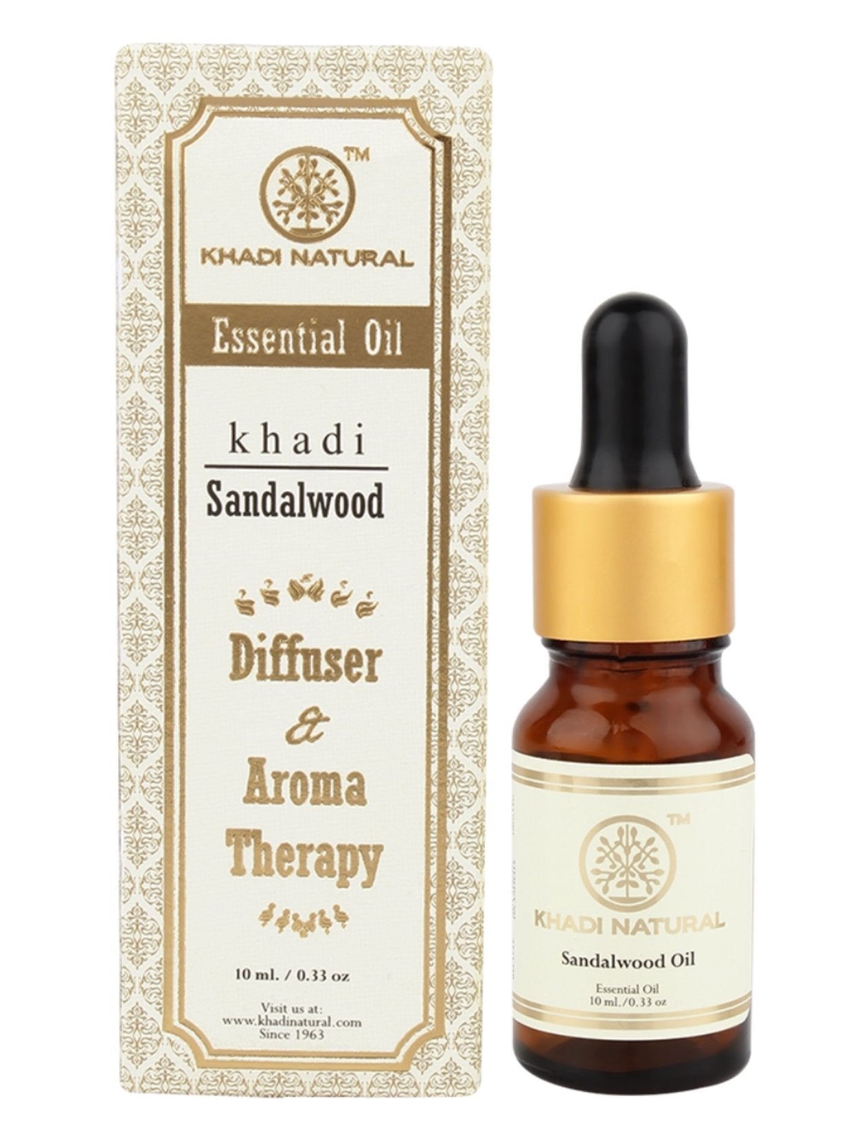 Khadi Herbal Natural Sandalwood Essential Oil (15 Ml)
