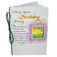 Blue Mountain Arts Birthday Card—Birthday Wishes for a Friend, Family Member, or Someone Special in Your Life (May Your Birthday Bring…) green yellow purple