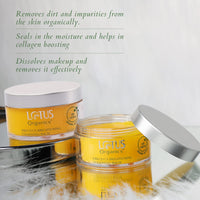 Lotus Organics+ Precious Brightening Cleansing Balm | 100% Organic White Peony | Sulphate & Paraben Free | All Skin Types | 50g