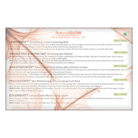 Lotus Herbals Natural Glow Skin Radiance Single Facial Kit | Deep Pore Cleansing | Skin Lightening & Hydrating | 50g