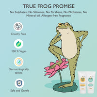 True Frog Shampoo For Curls(150 ml) & Everyday Hair Conditioner (150ml) for Curly, Wavy, Dry and Frizzy Hair, Combo Pack of 2