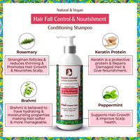 Passion Indulge Professional Anti-Hair Fall Conditioning Shampoo- HAIR PROTEINZ PRO-500 ml | Rosemary Shampoo