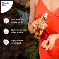 Pilgrim Set The Vibe Body Mist Collection (Vanilla, Patchouli, Lemon) | Body Mist for women long lasting | Body Spray for Women | Perfume Gift set for women | Designed in France | 150 ml