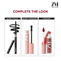ZM Zayn & Myza Transfer-Proof Power Matte Finish Lip Colour I Smudge Proof & Water Resistant I Light Weight & Extremely Smooth Formula I Vegan - Red, 6 ml