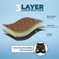 Voyager Step-In Plush Dog Harness – Soft Plush, Step In Vest Harness for Small and Medium Dogs by Best Pet Supplies - Harness (Beige Plush), L (Chest: 18 - 20.5