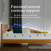 ZINUS 6 Inch Green Tea Memory Foam Mattress [New Version], Queen, Fiberglass free, Medium Firm Feel, Zoned Pressure Relief, Certified Safe Foams & Fabric, Mattress in A Box 6