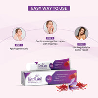 Kozicare Kojic Acid Cream | Whitening Cream | Saffron Face Cream | Tan Removal Cream | Face Cream for Glowing Skin | Non-Greasy & Lightweight | Face Cream for Men & Women - Pack of 5 (15g Each)