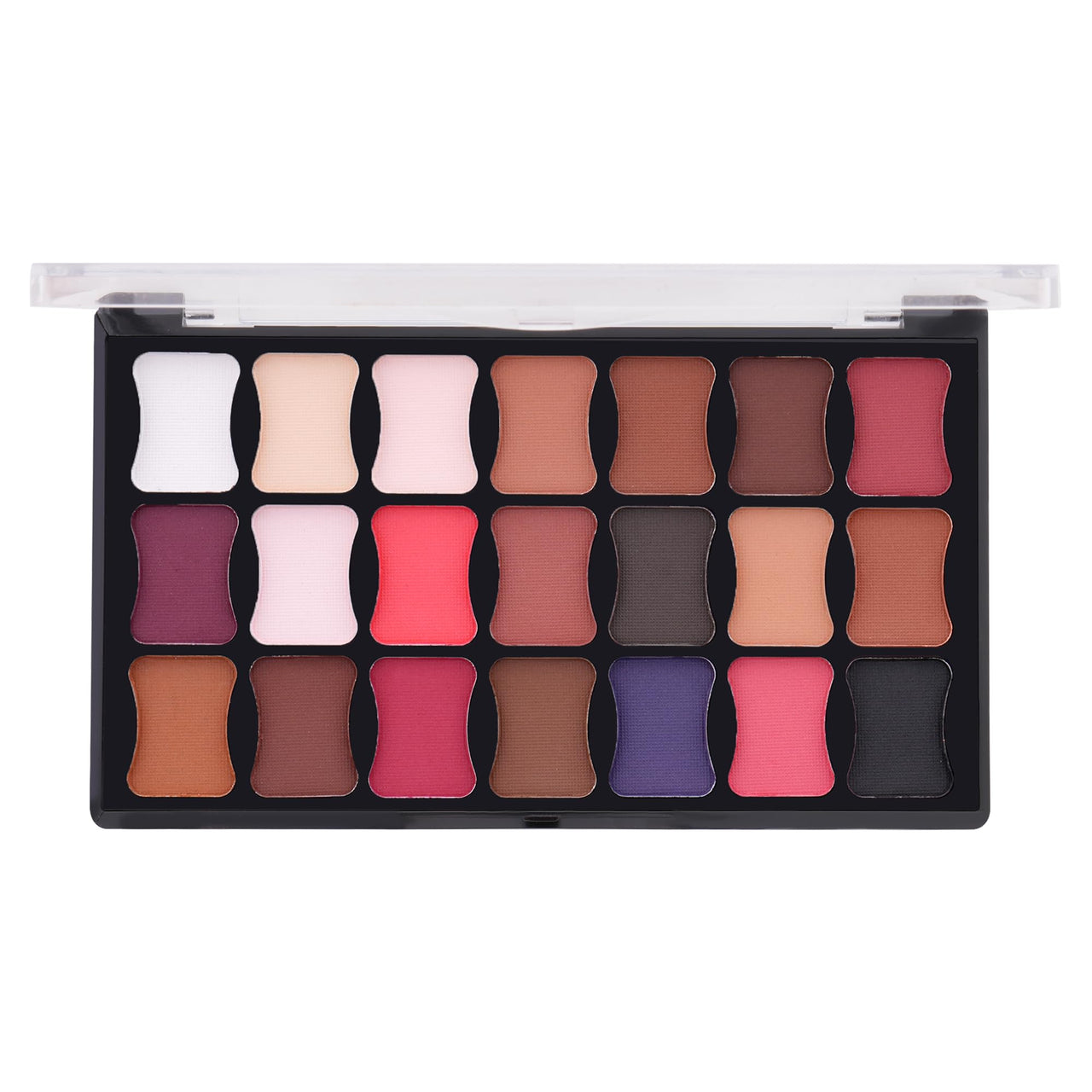 Shryoan Mix & Match Matte Eyeshadow Palette | Highly Pigmented, Easy to Blend, No Fallout, Long Wearing Easy to Blend (21g) (Shade-01)